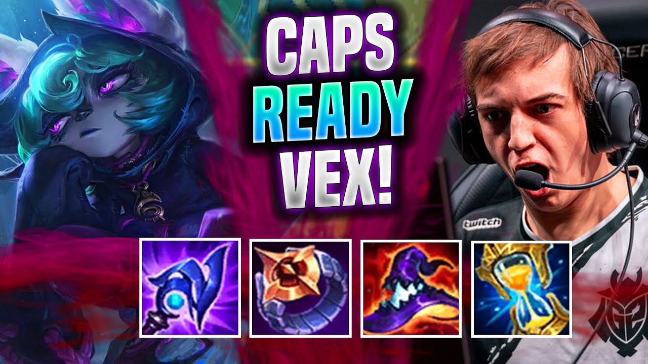 CAPS BRINGS BACK VEX! - G2 Caps Plays Vex MID vs Ryze! | Patch 11 21