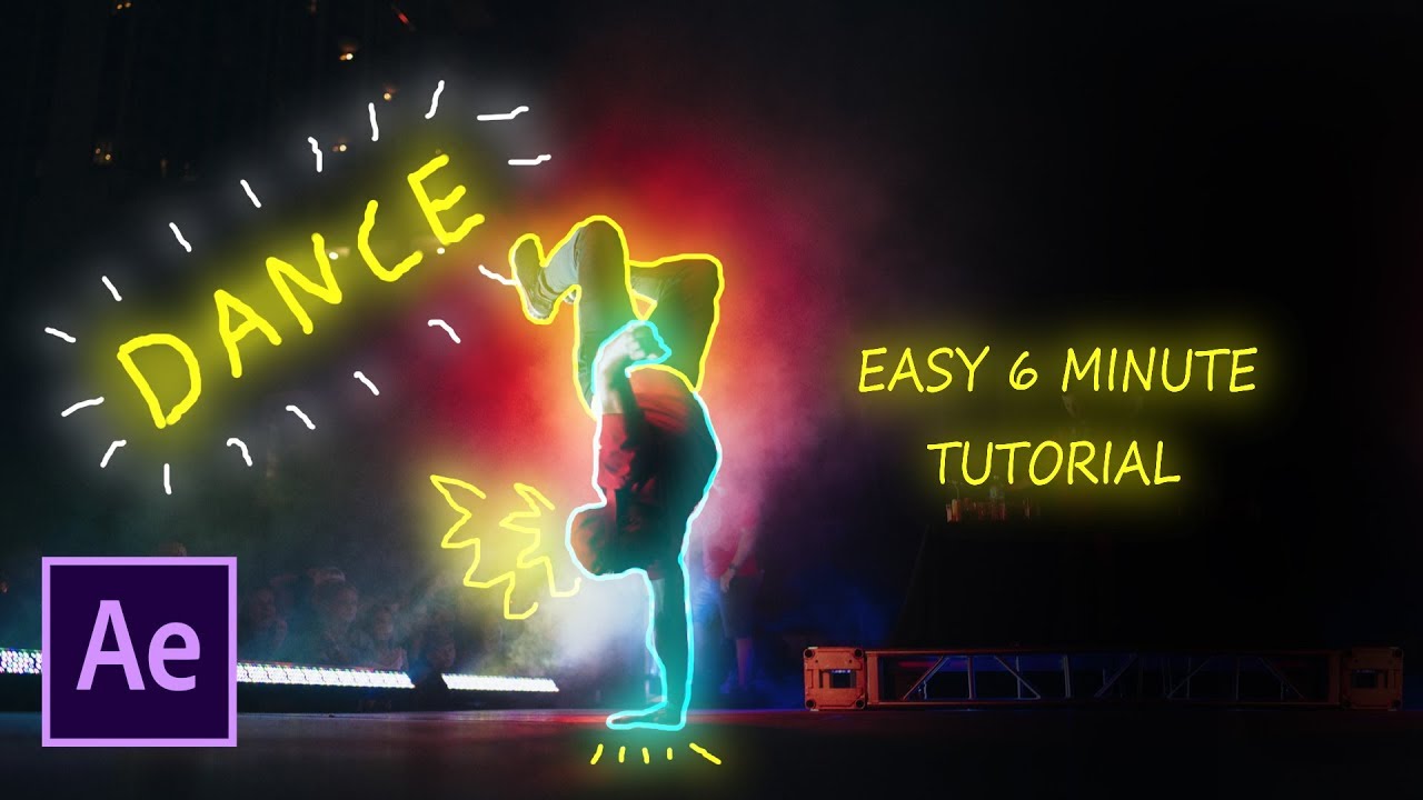 Glowing Scribble Animations In After Effects Tutorial (Like BlotterMedia)