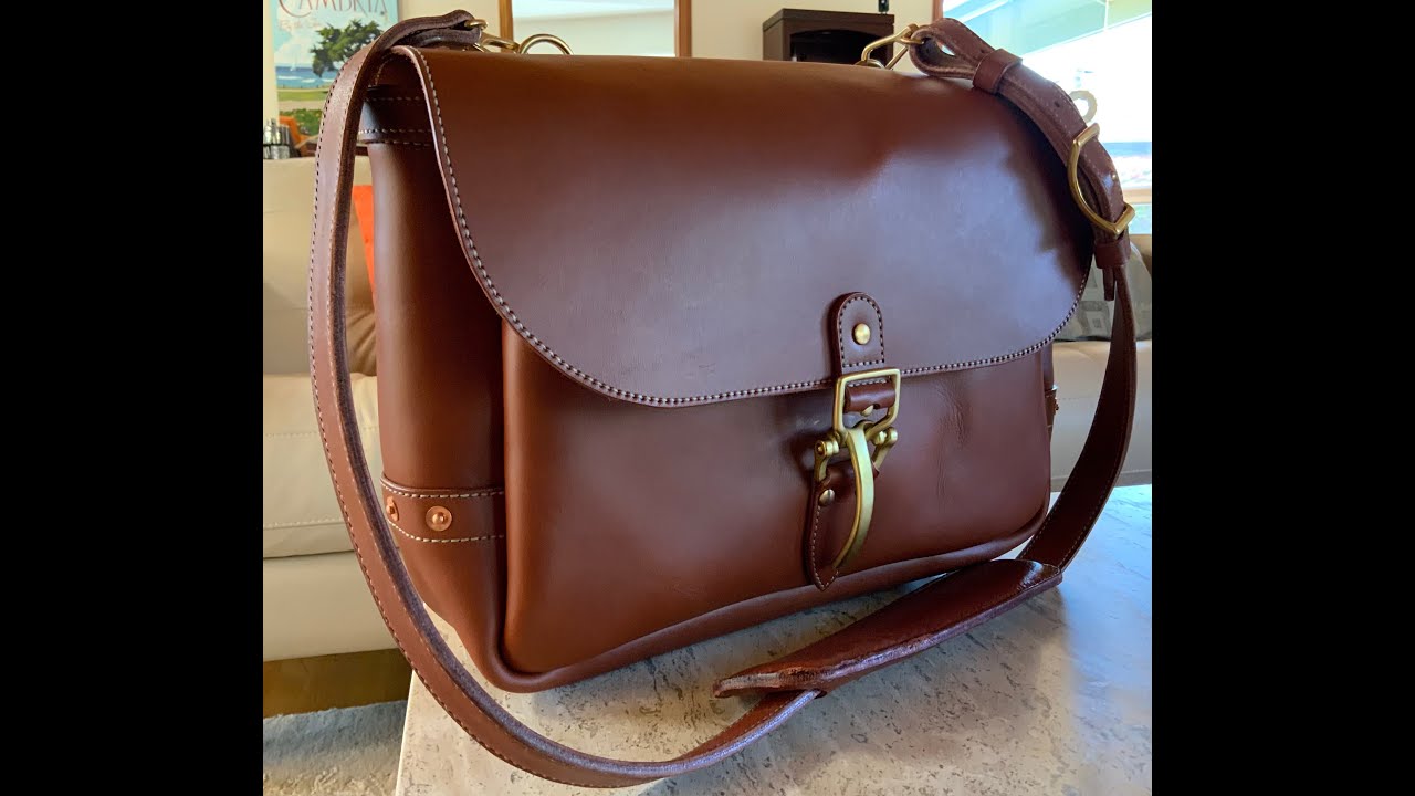 Gorgeous Leather Mailbag from Beran Sertkaya of Beran Leather