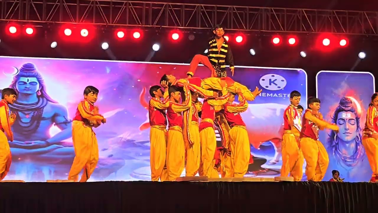 2025-26 .KANTARA performance by 8th standard students on the occasion of annual day. VIS . Huliyar 