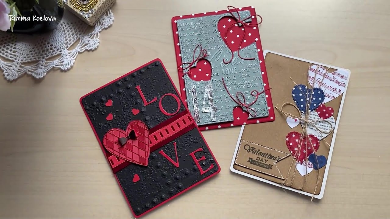 Открытки своими руками на 14 февраля