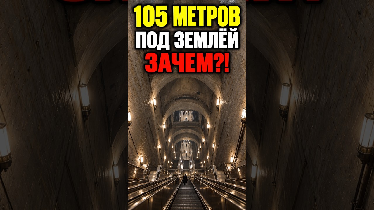 🇺🇦 ПОЧЕМУ КИЕВСКОЕ МЕТРО УШЛО НА 105 МЕТРОВ ПОД ЗЕМЛЮ? #Киев #history