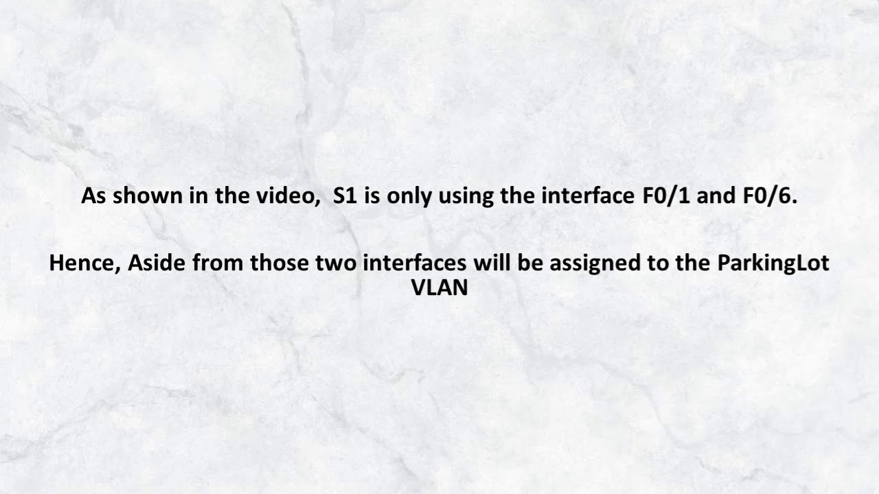3.6.2 Lab &ndash; Implement VLANs and Trunking (aidil)