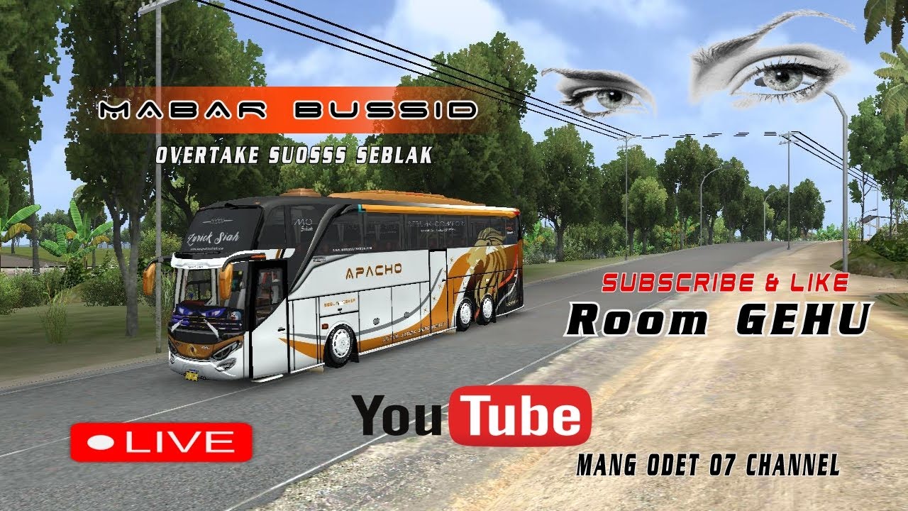 🔴 LIVE BUSSID 🔸Careuh,,, 🫣