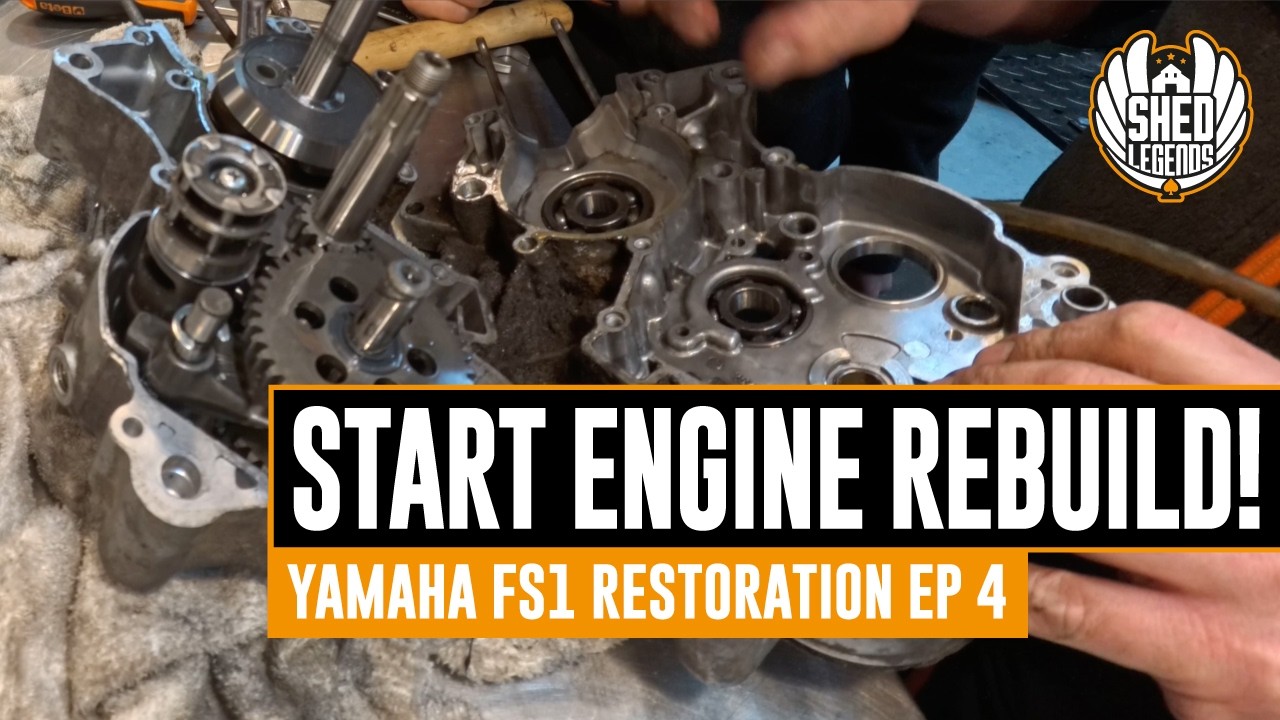 Engine Rebuild: Winning the Battle! | Yamaha FS1 Fizzy Build Ep 4