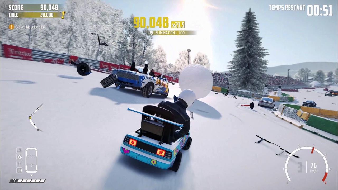 Bataille de boules de neige - Wreckfest - Xbox Series X