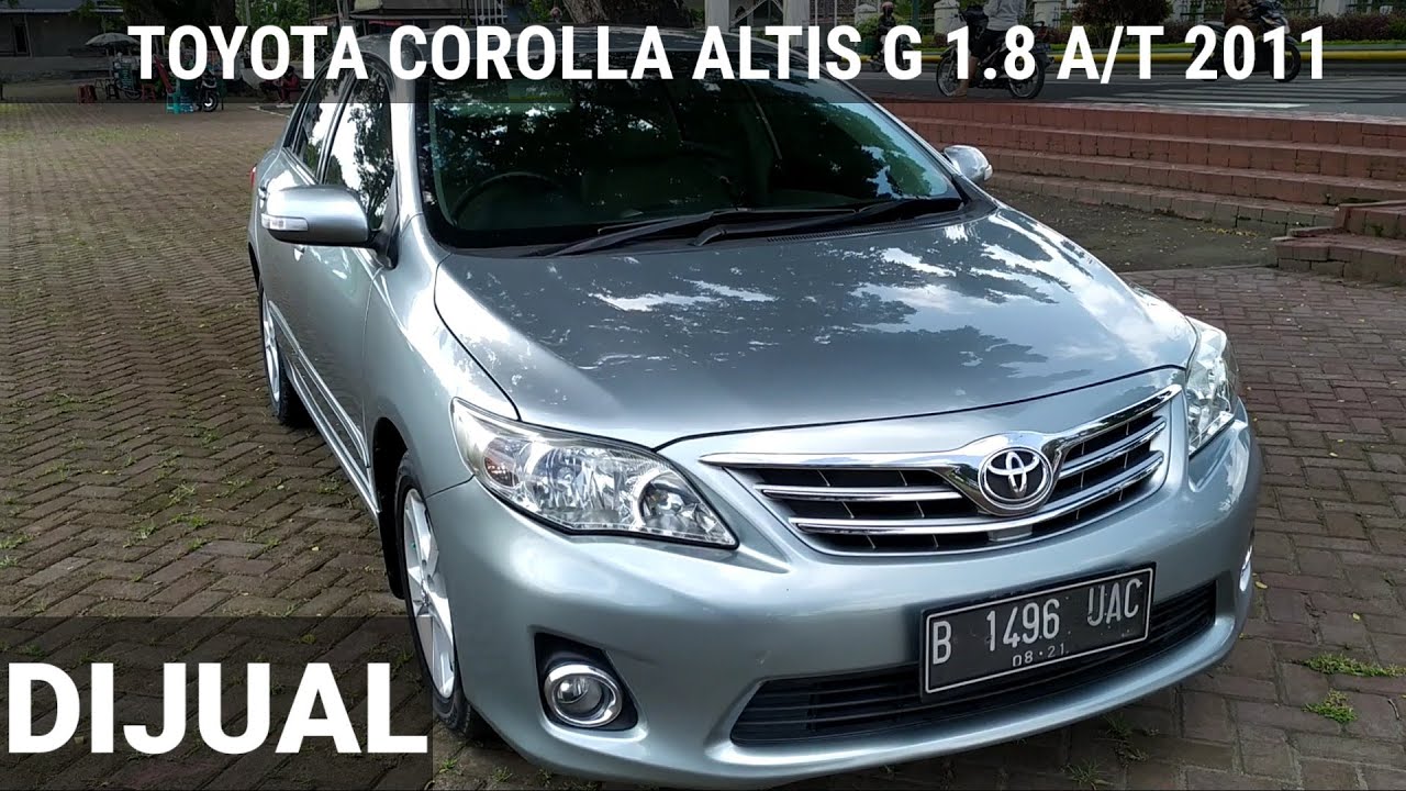 Toyota Corolla Altis G 1.8 A/T 2011 || SOLD