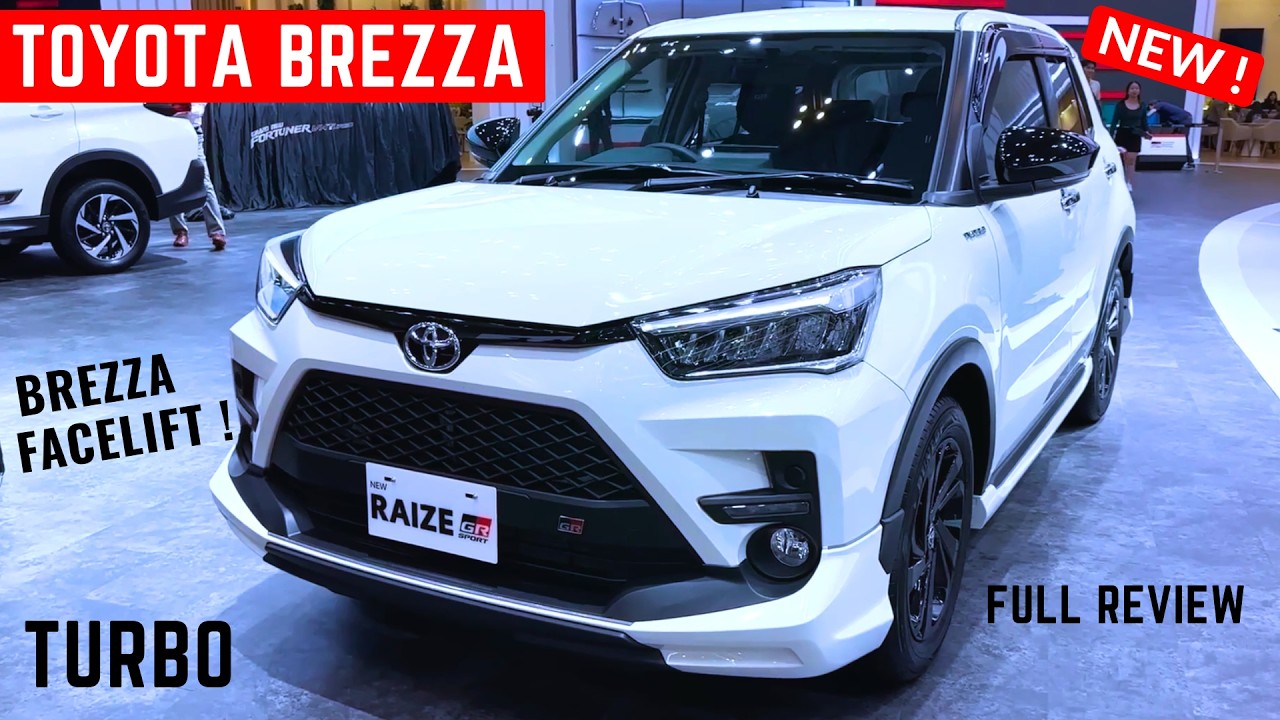 New Toyota Raize ( Brezza ) Turbo Premium SUV - Maruti Suzuki Facelift 2026 & Hyundai Venue Rival ?