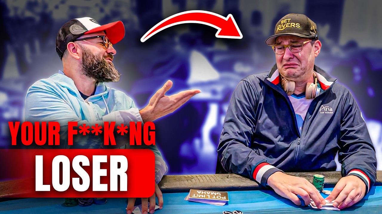 The Most HEATED Negreanu vs Hellmuth Moments in Poker History