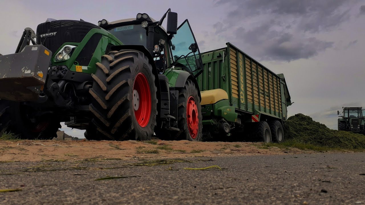 Zworzenie żyta na kiszonkę U.R.AgroBert| Fendt 936 Vario & Krone zx 450 gd & Fendt 616 & Ford 7740