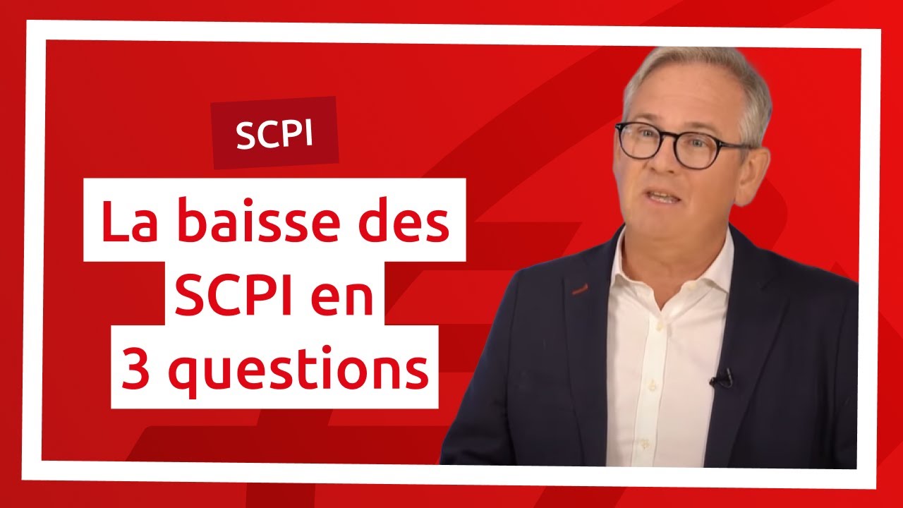 3 questions sur la baisse des SCPI