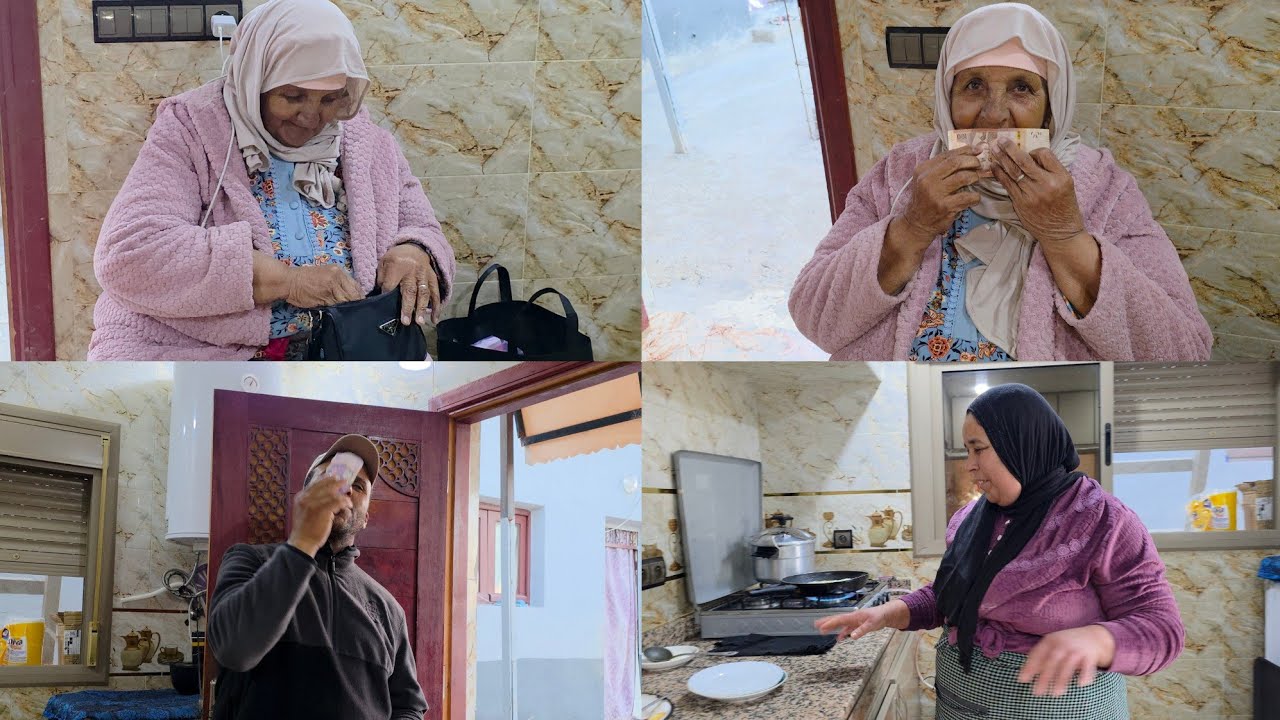 رضا ديال ميمتي واقف معايا🤲من حقها طلبت رزقها💶الموت ديال ضحك مع خديجة ومي😂
