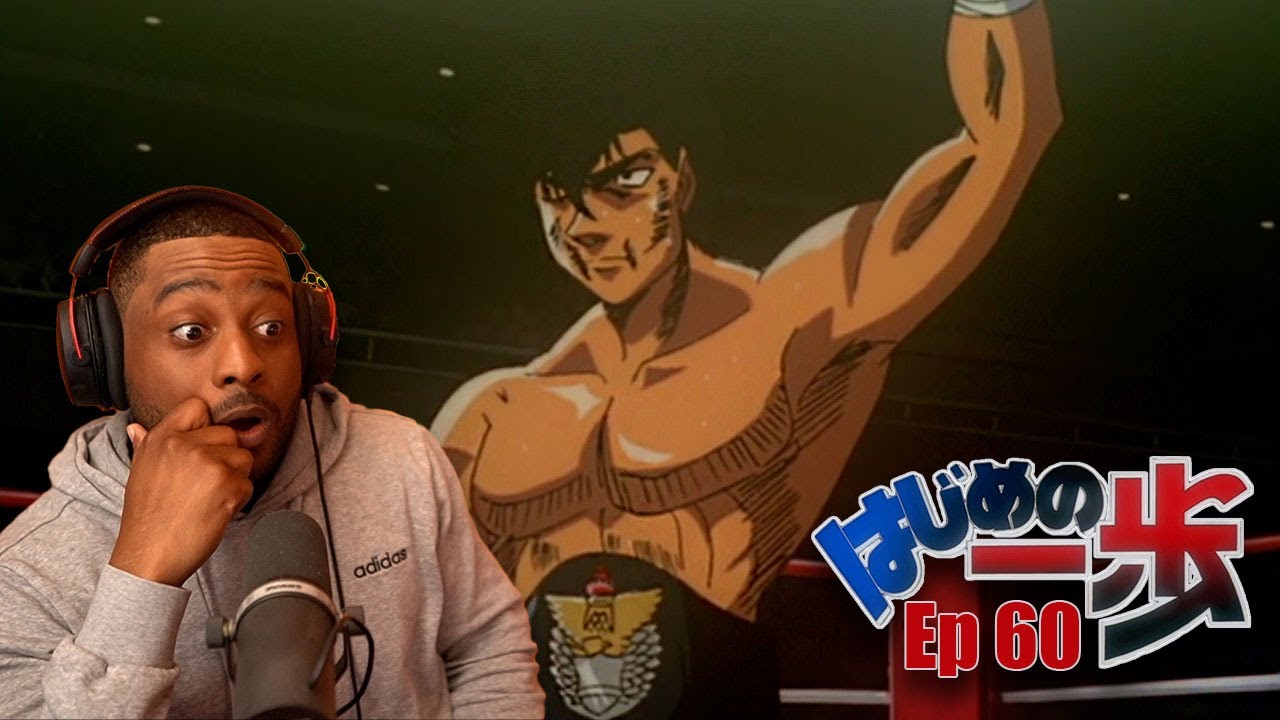 Новый чемпион в полулёгком весе | Hajime No Ippo, эпизод 60 | Реакция