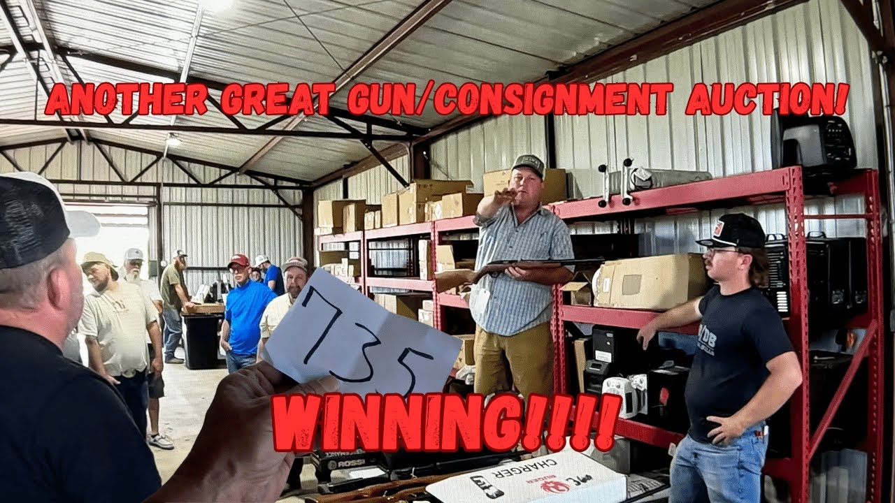 Cowboy's Gun/Consignment Auction Pegg's Oklahoma! How did we do at this one???