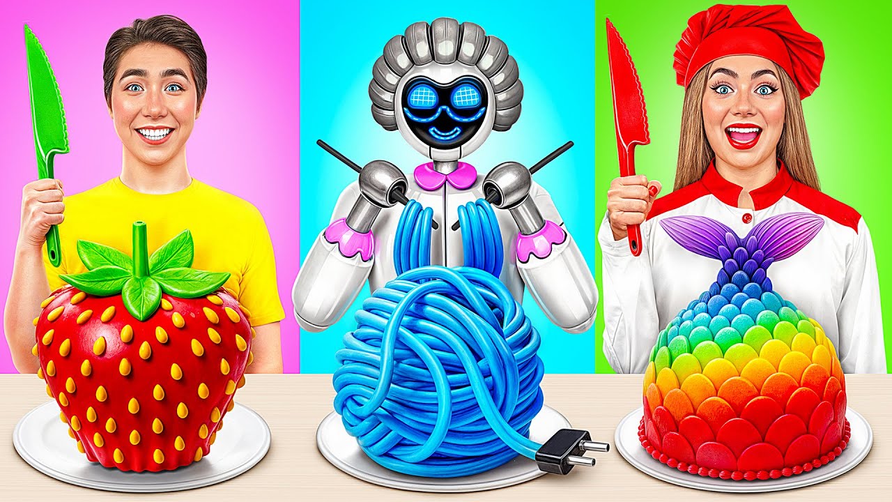 Ja vs Robot Babcia &mdash; Kulinarne Wyzwanie | Smaczne Kuchenne Hacki od Multi DO Challenge