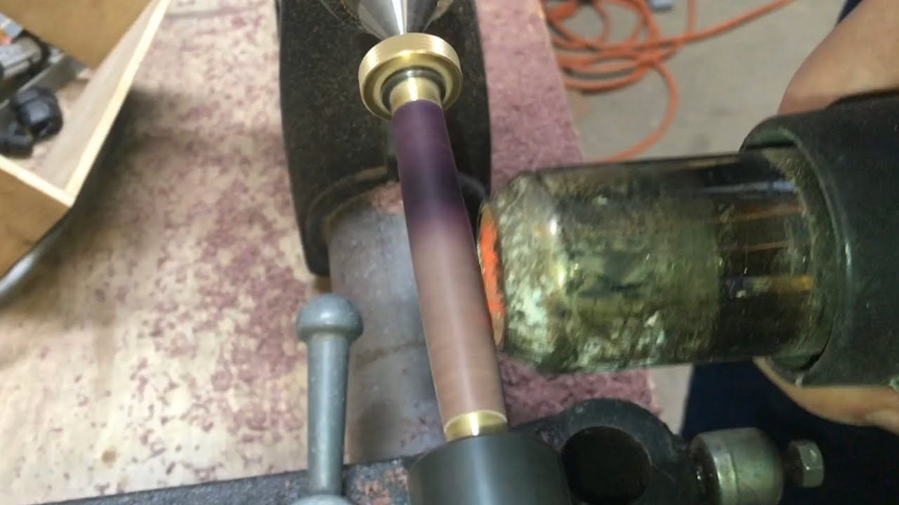 CHANGING the color of purple heart with heat