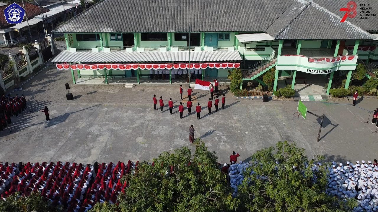 UPACARA PERINGATAN HUT RI KE-78 SANTRI AL HIKAM 17 AGUSTUS 2023