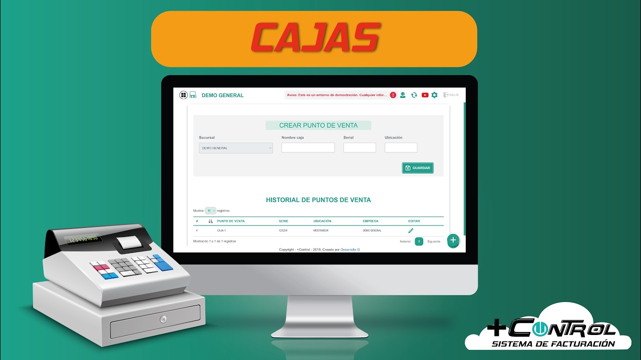 CAJAS EN MAS CONTROL
