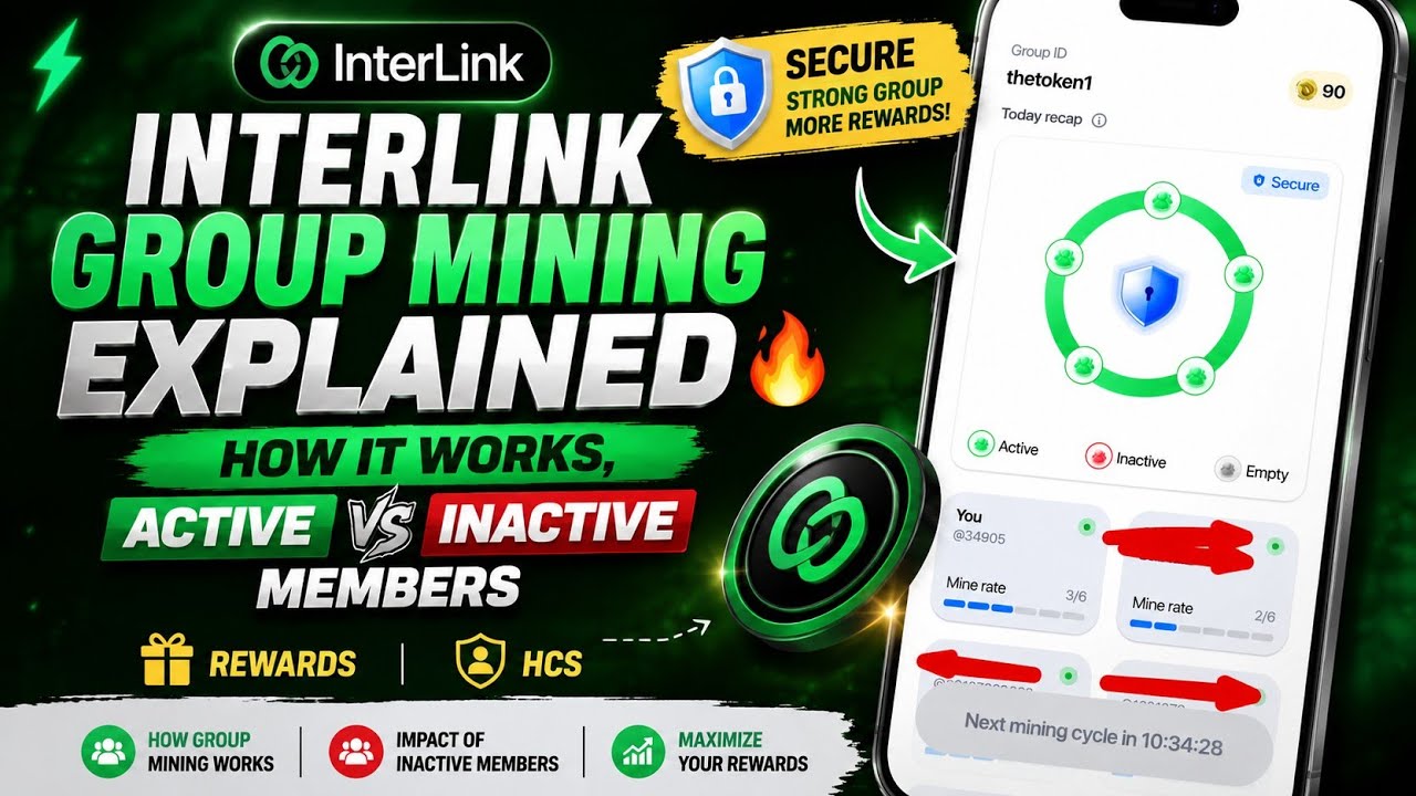 МАЙНИНГ В INTERLINK GROUP: ПОДРОБНЫЙ РАЗБОР 🔥 | КАК ЭТО РАБОТАЕТ, АКТИВНЫЕ И НЕАКТИВНЫЕ УЧАСТНИКИ...