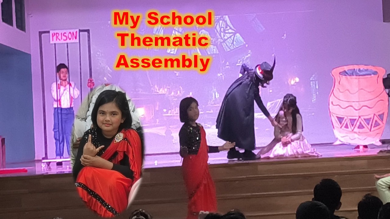 Hansel and Gretel Storytelling Performance | St Thomas Thematic Assembly |  Loni -Enjoy with Elakshi