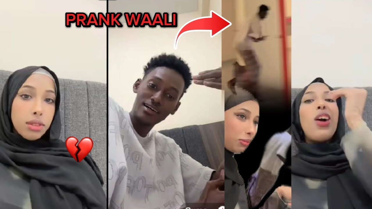 CUMEER OO SUNDUS WADNAHA JARAY PRANK WAALI AH KUSAMEEYE OMG IYO CUMEER OO DARTEED UDHAAWACMAY😱?..