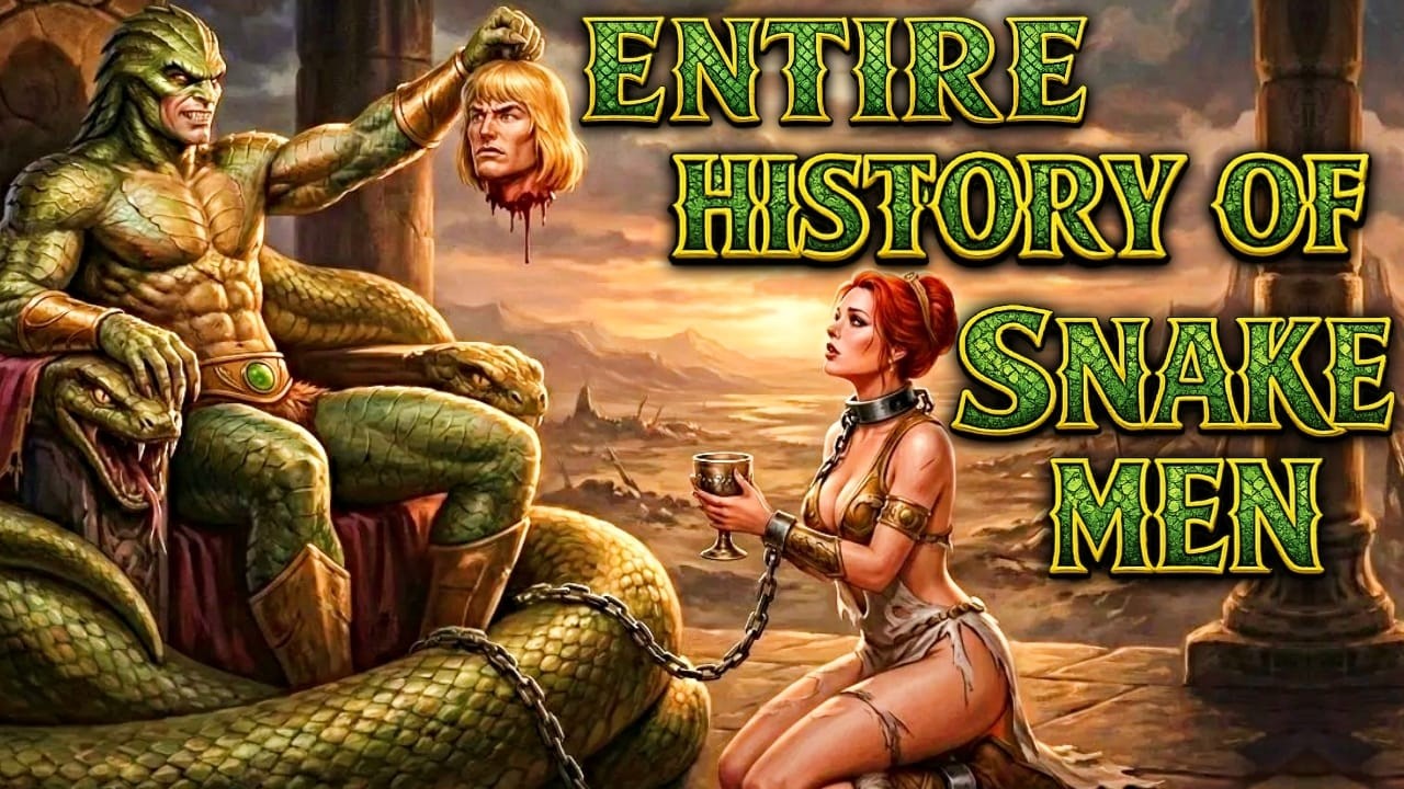 Entire history of Snake Men In Masters of the Universe franchise - Explained - Skeletor Fears Him