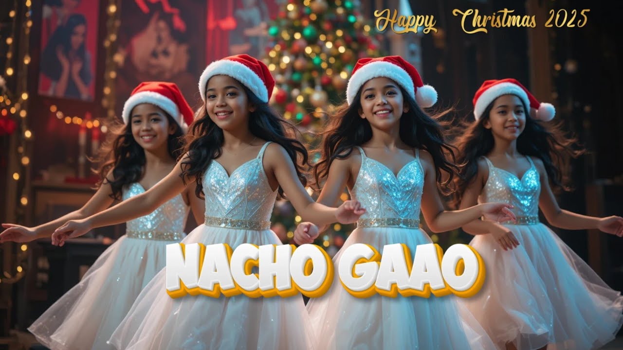 Nacho Gaao | Hindi Christmas Song 2025 | New Dance Christmas Song