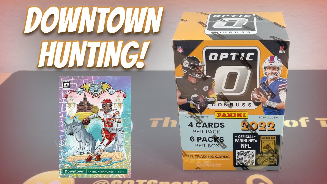 Hunt for a Downtown begins! - 2022 Panini Donruss Optic Football Blaster Box Opening