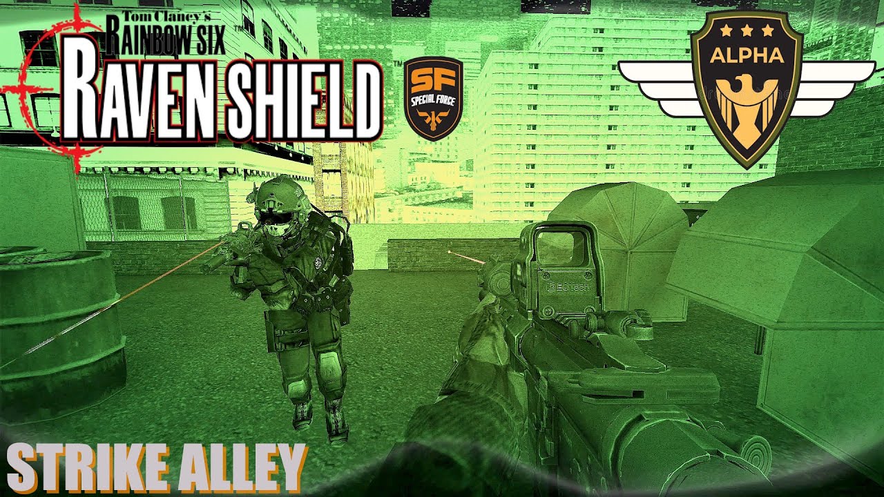 RAINBOW SIX 3 RAVEN SHIELD ✪SWAT✪ STRIKE ALLEY 