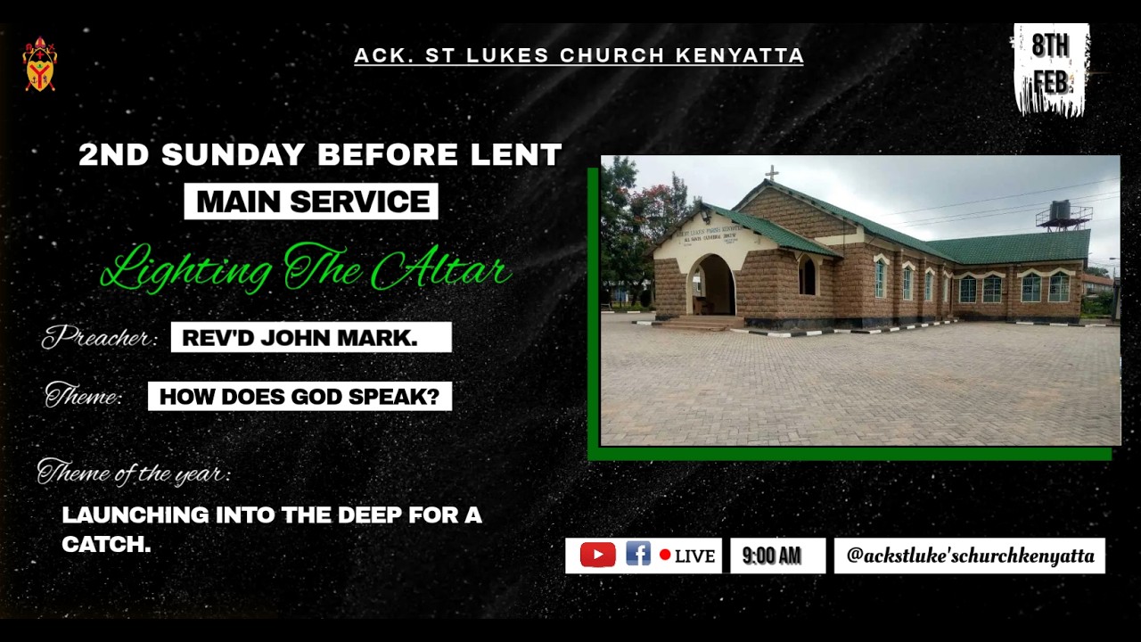 2nd Sunday Before Lent | Main Service | 9:00 am.
