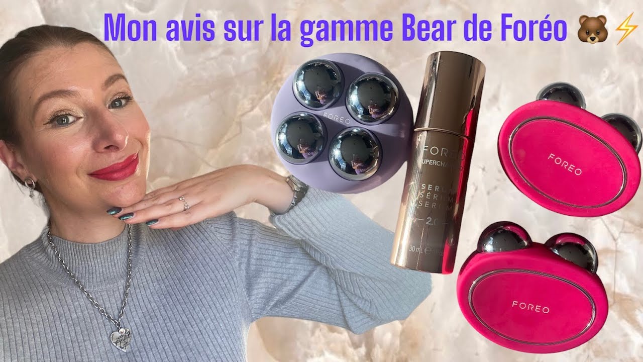 Foréo bear, la gamme de micro courants pour lifter sa peau: efficace? et code promo de -30% !