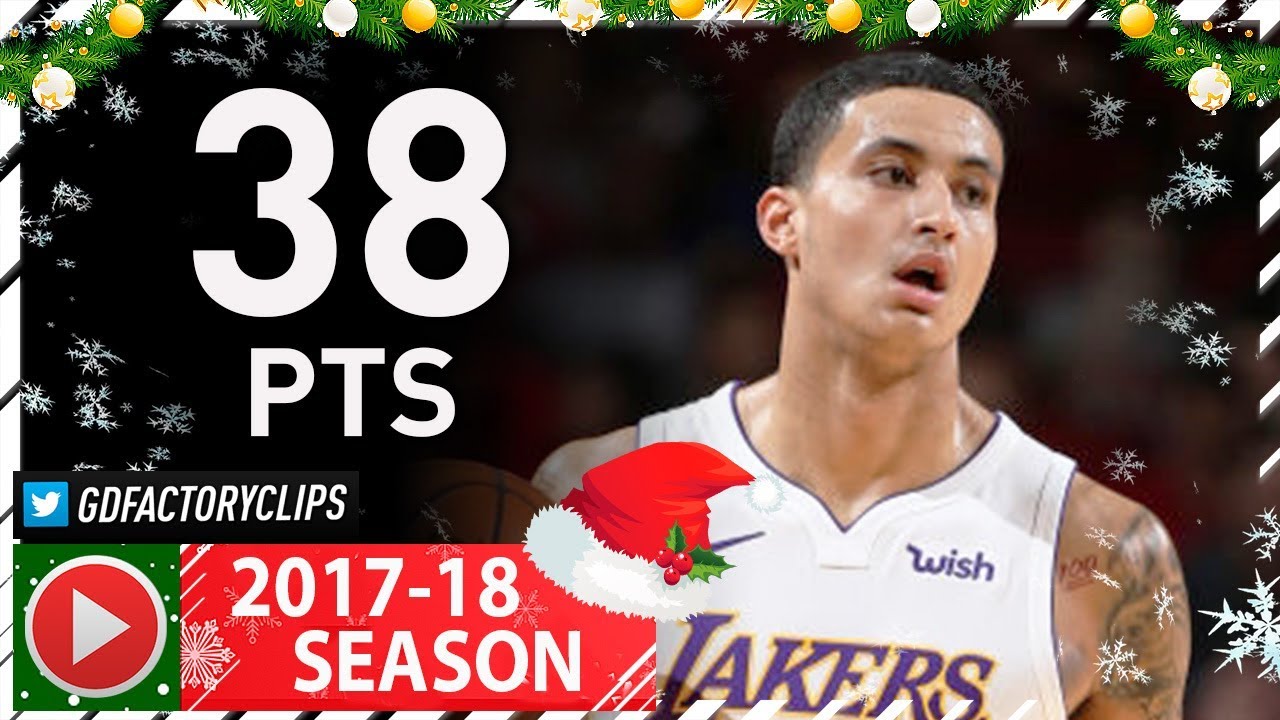 Kyle Kuzma CRAZY Full Highlights vs Rockets (2017.12.20) - Career-HIGH 38 Pts, 7 Reb