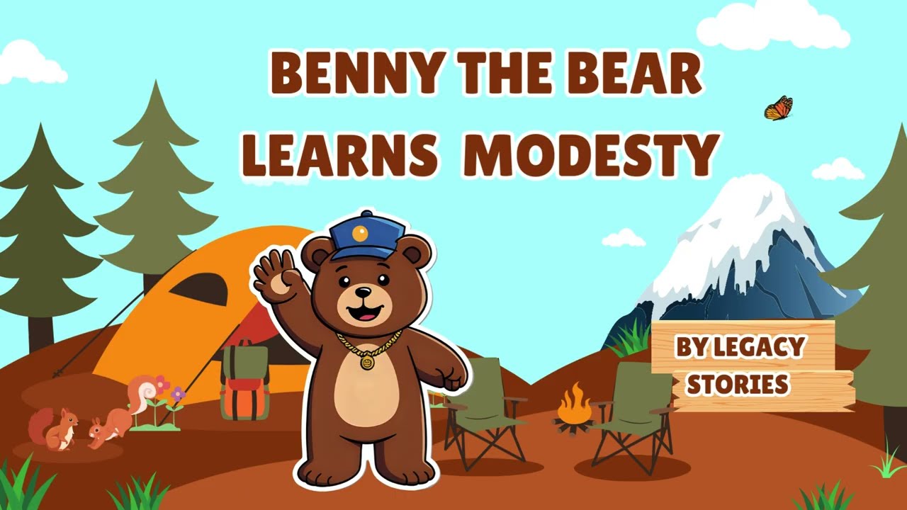 Benny the Bear |  A fun kids story About boasting & Modesty