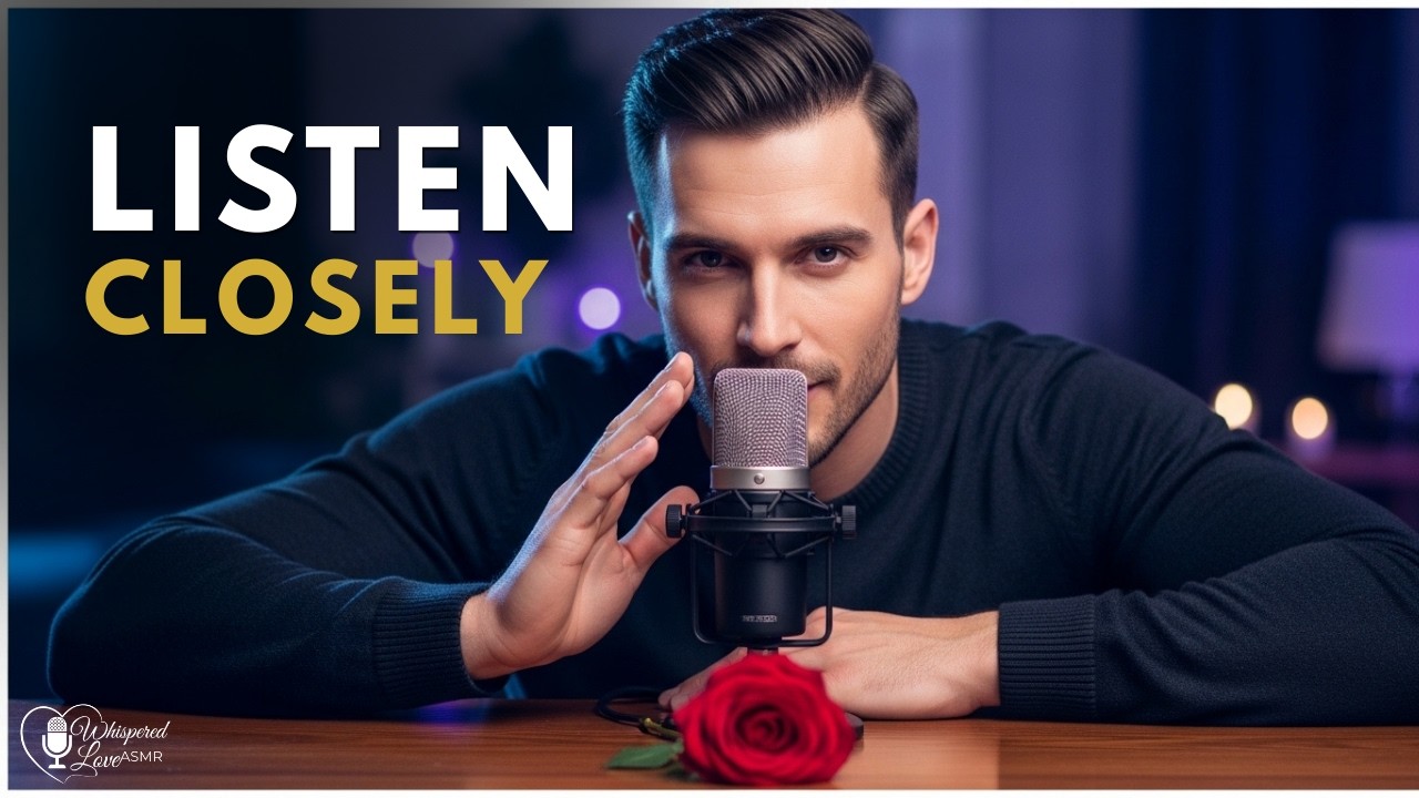 Romantic ASMR | My most honest and difficult confession.💘💞💌