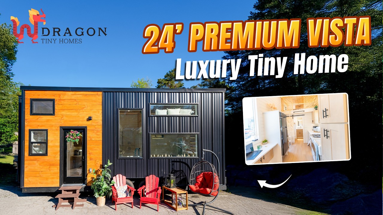 Luxury Living in 24 Feet | Premium Vista Tiny Home Tour