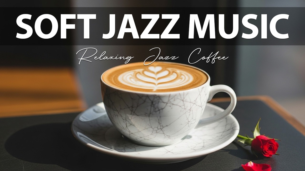 Soft Jazz Music☕Relaxng Jazz Music Bossa Nova Instrumental for Relax, Study & Work