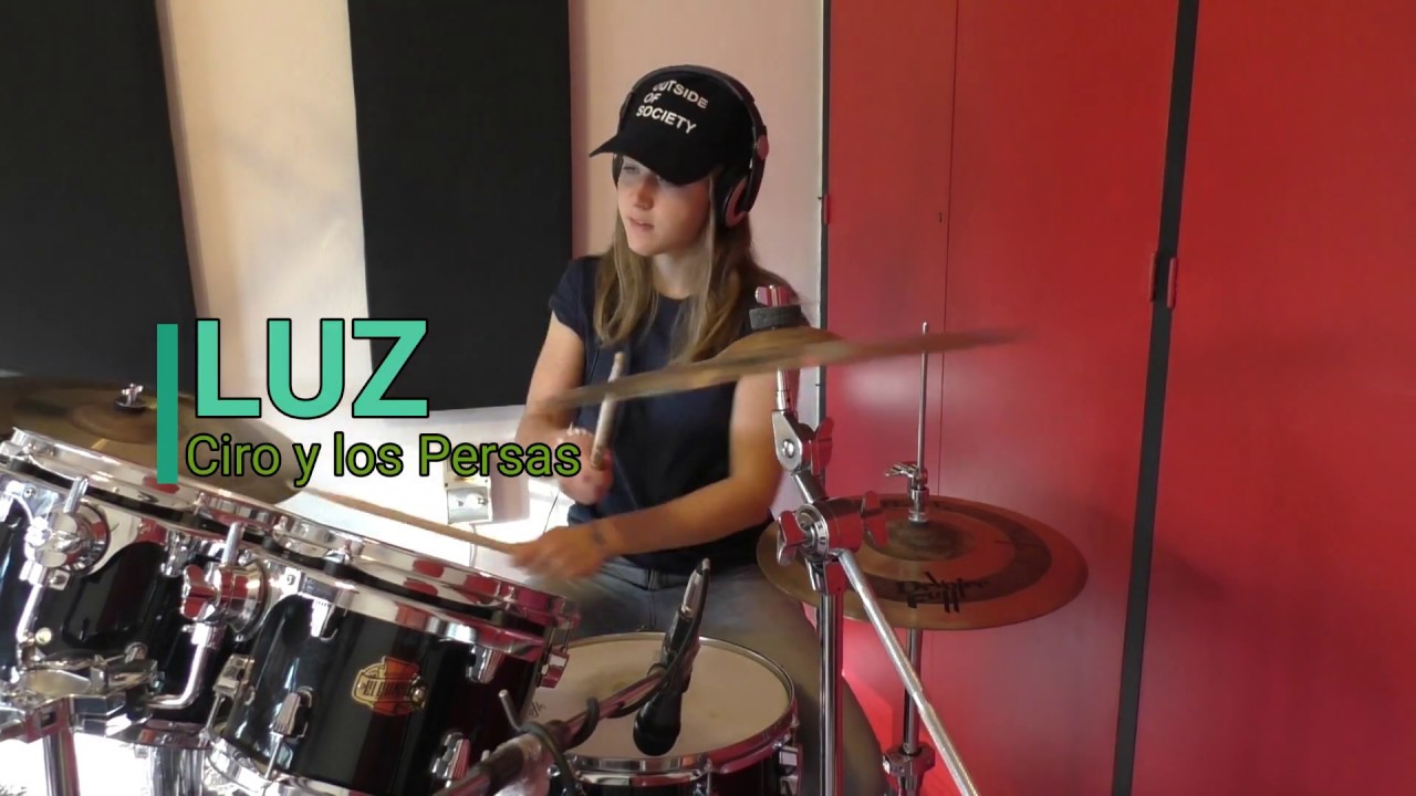 Ciro y los Persas - Luz - DRUM COVER Barbara D'Alessandro