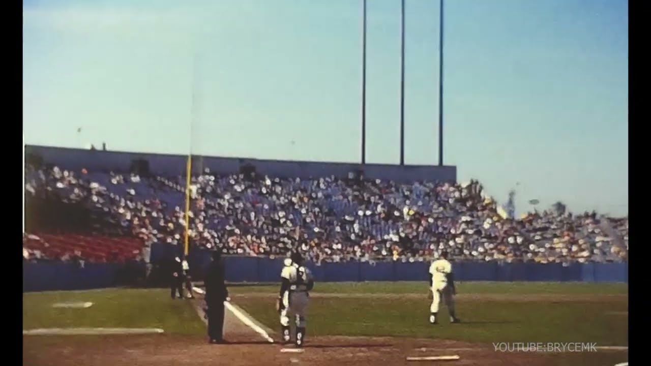 Vintage Baseball: San Francisco Giants vs San Diego Padres April 20th, 1969 | Film Scan