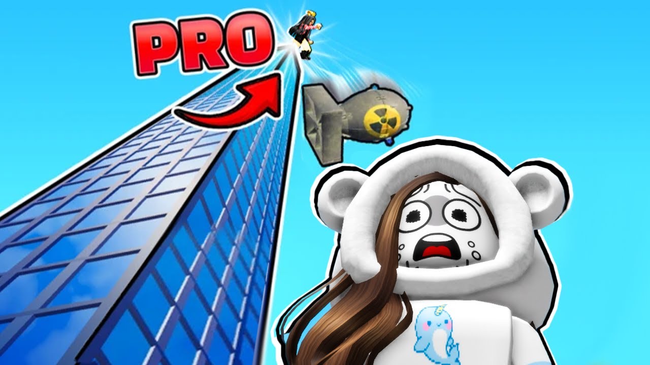 LANCIA GLI OGGETTI DALLA TORRE PIU' ALTA DI ROBLOX PER VINCERE!
