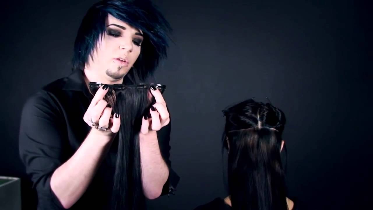 GlamXtensions Clip In Haarverl&auml;ngerung Tutorial 2013 Echthaarverl&auml;ngerung aus indischem Echthaar.