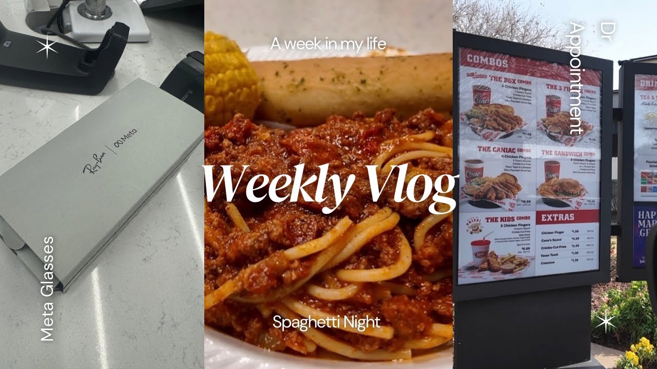 Weekly Vlog: Giveaway Winner Announced🎉| New Meta Glasses | Cracker Barrel Date | Dr Appointment 