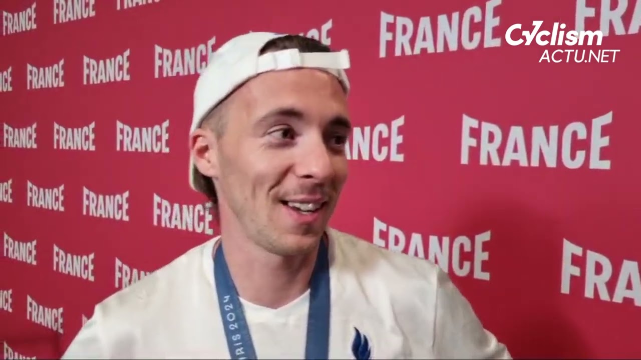 Paris 2024 - Romain Mahieu, en Bronze au BMX Racing : "C'est fou le nombre de messages qu'on reçoit"