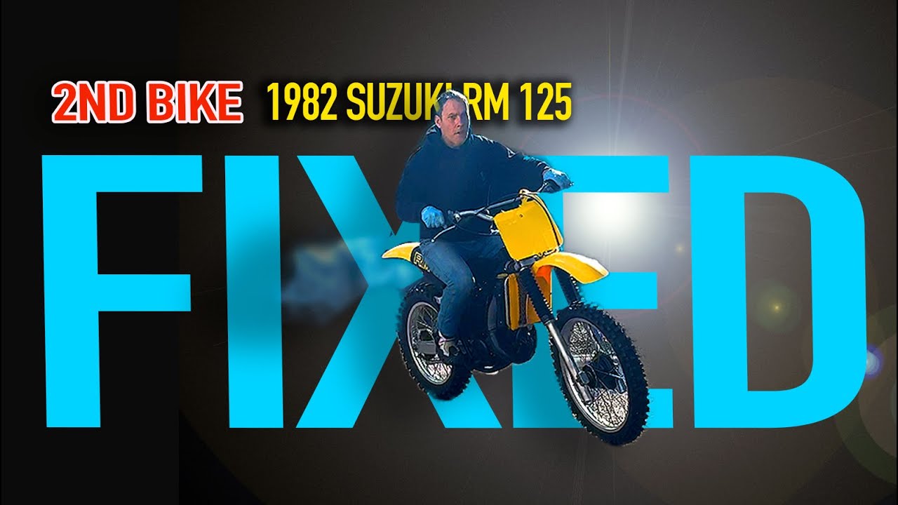 BUT WILL BIKE 3 EVER START?- RM 125 1982.