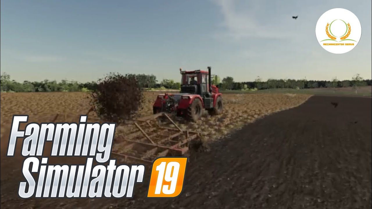 Farming simulator 19-Совхоз рассвет-#12-посевная, культавиция и удобрение 