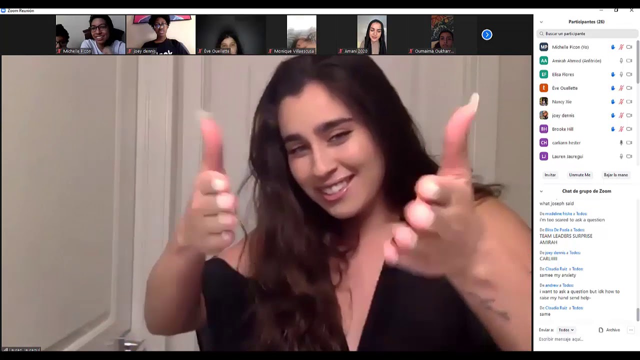 LAUREN JAUREGUI + AMANI // PRE ELECTION KICK OFF // ZOOM