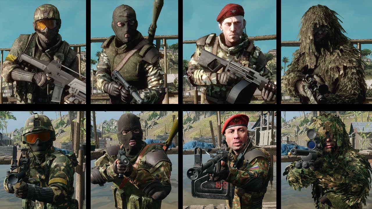 Battlefield Bad Company 2 & 2042 Character Model Comparison + Animations