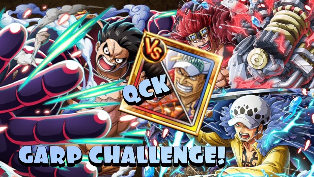 [OPTC] *JP* vs AKAINU MELTS WORST GENERATION! Garp Challenge! Mono QCK v 11* Event!