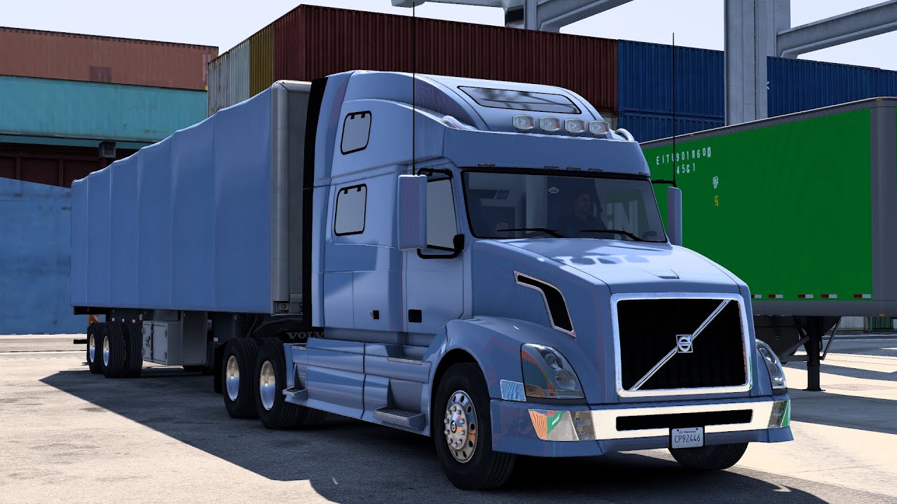 ATS (1.58 Open Beta) Volvo VNL 2014 San Francisco - Santa Cruz