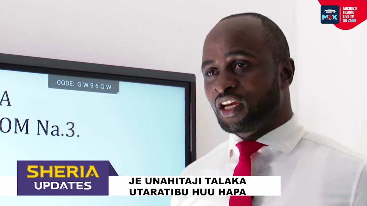 SHERIA UPDATES | Zifahamu taratibu za kisheria kwenye utoaji wa talaka