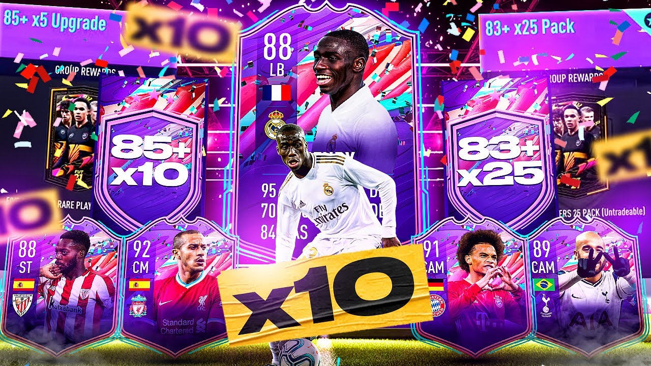 What do you get from 10 Guaranteed 85+ x 5 FUT Birthday Packs?